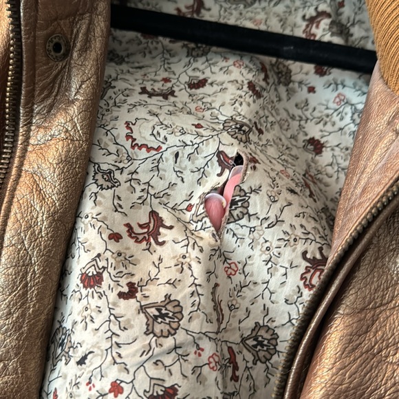 Men’s Calvin Klein Leather Jacket - Picture 2 of 7